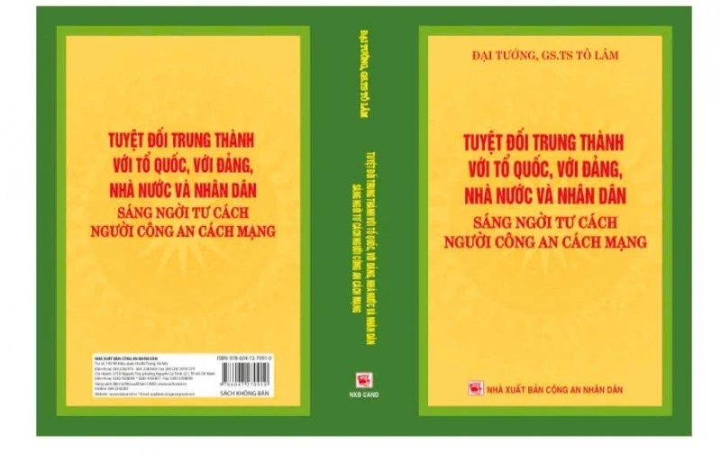 Cuốn sách của Tổng Bí thư Tô Lâm.